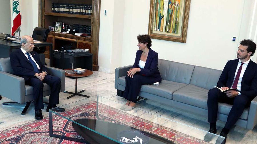 Grillo à Baabda: Macron soutient toujours le Liban