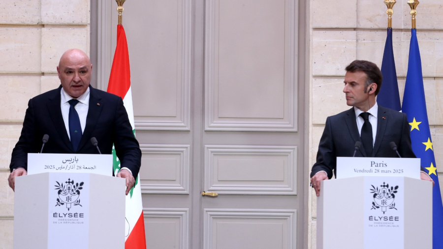 Macron exprime son soutien au plan de restriction des armes au Liban