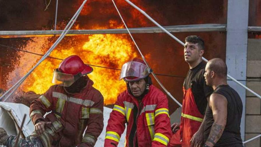 Békaa-Ouest: deux morts et quatre blessés dans un gigantesque incendie
