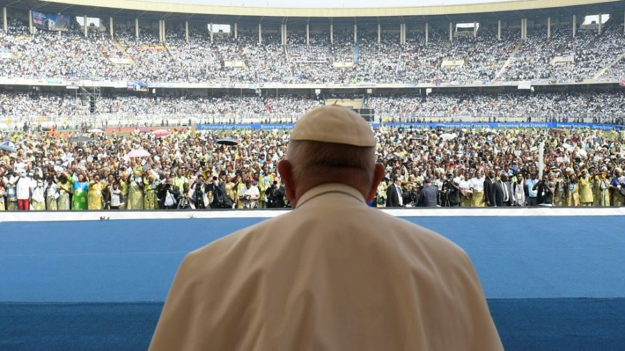 Au Congo meurtri, le pape s'adresse aux jeunes