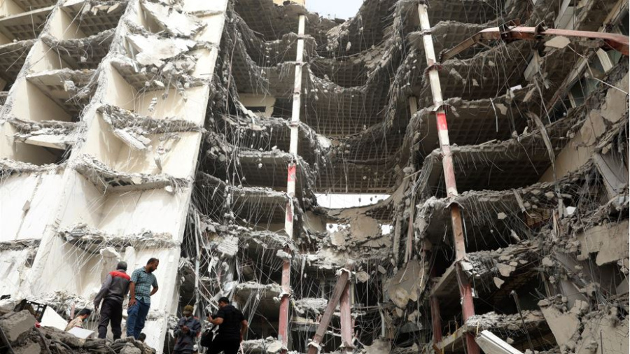 Iran: l'immeuble d'Abadan, symbole d'une nouvelle vague de contestation