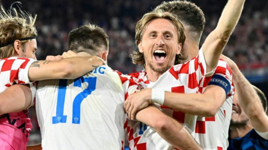 La Croatie en finale de la Ligue des nations