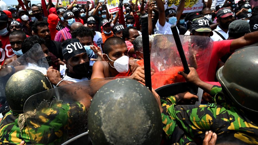 Pas d'union nationale à Colombo