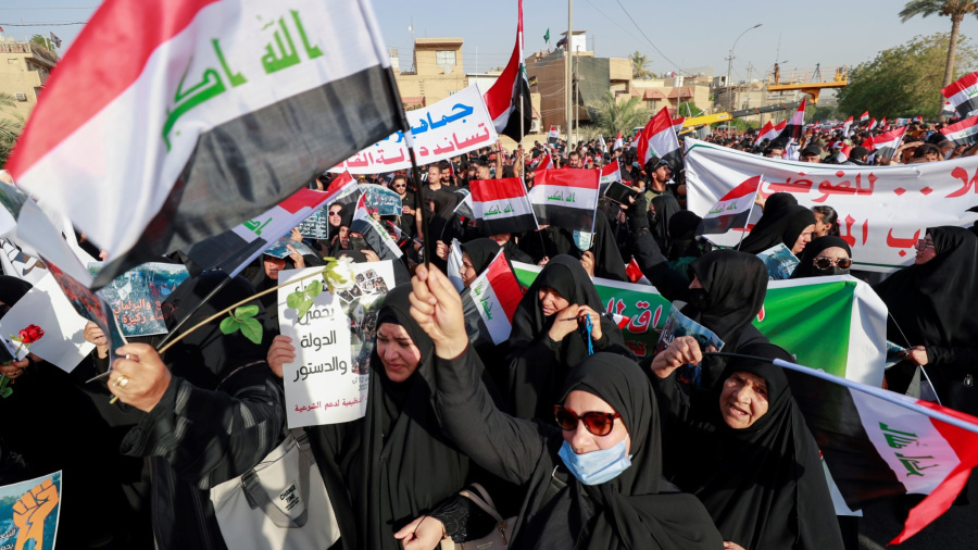 Pro et anti-Sadr se mobilisent à Bagdad