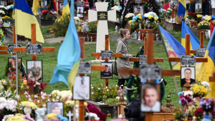 Une «Journée des défenseurs» de l'Ukraine au goût amer