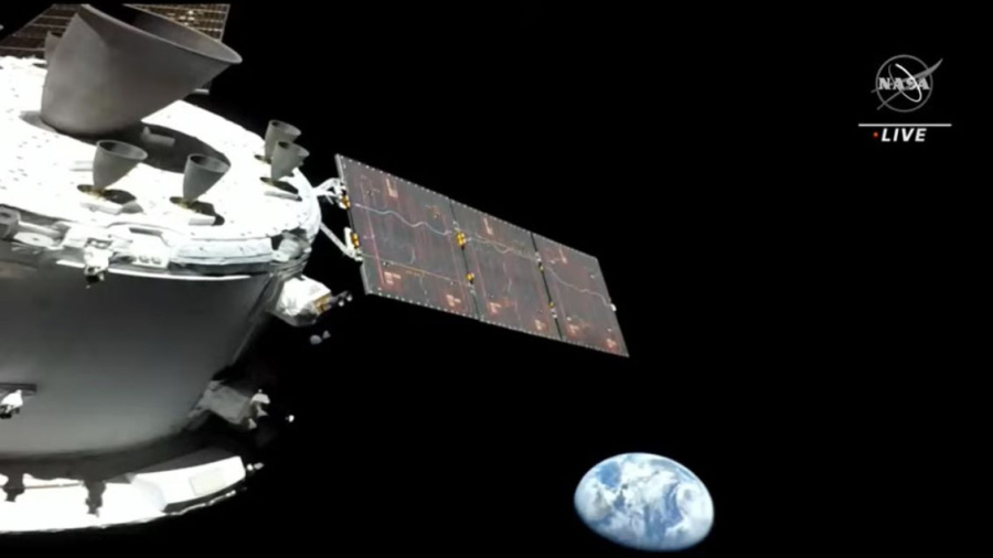La capsule Orion de retour de son épopée lunaire