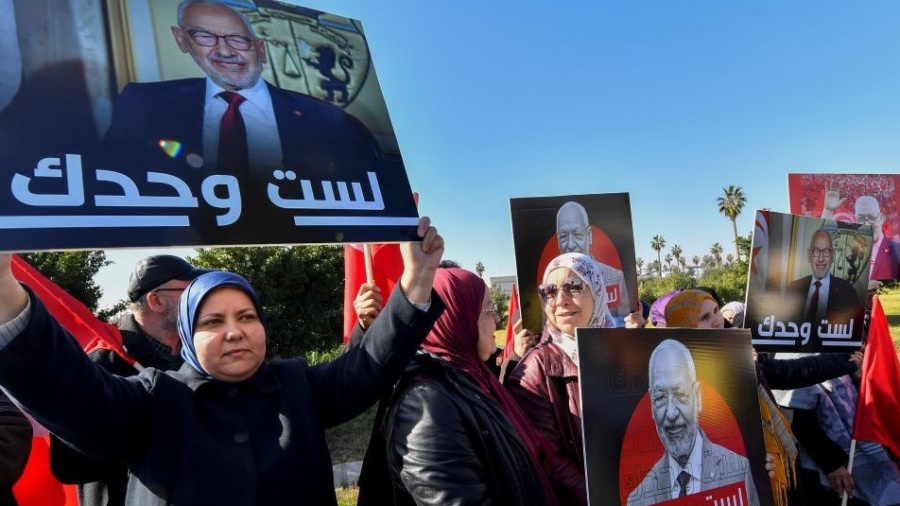 Tunisie: Ghannouchi placé en détention