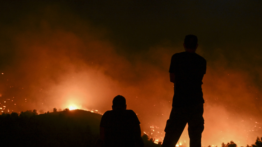 Canicule: l'Europe en flammes