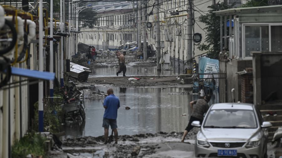 La Chine balayée par le typhon Doksuri