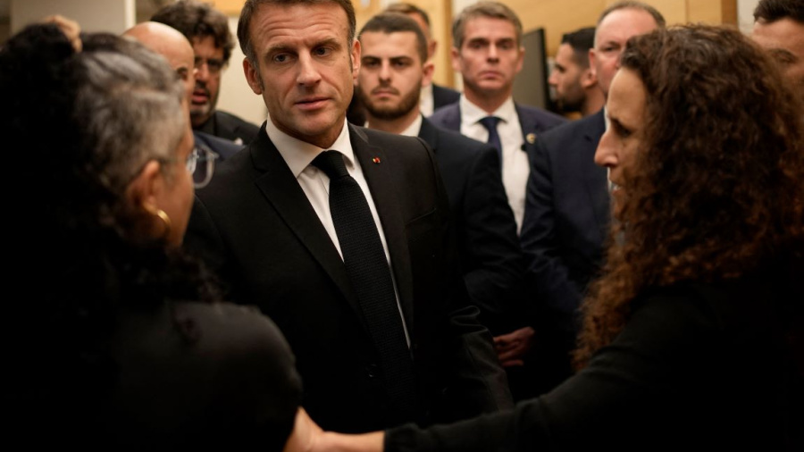 Macron en Israël pour une visite de \