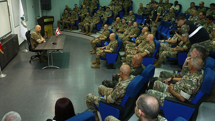 Joseph Aoun: L’armée, colonne vertébrale du pays