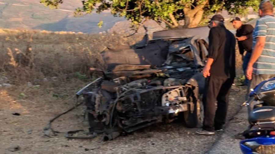 Un drone israélien frappe une voiture à Nabatiyé