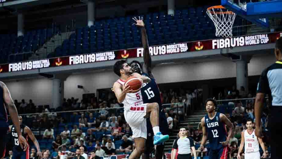 Basket/Mondial U19: les États-Unis corrigent le Liban (122-70)