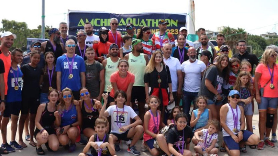 Aquathlon: Ali al-Zou’bi et Lindsay Nader champions du Liban