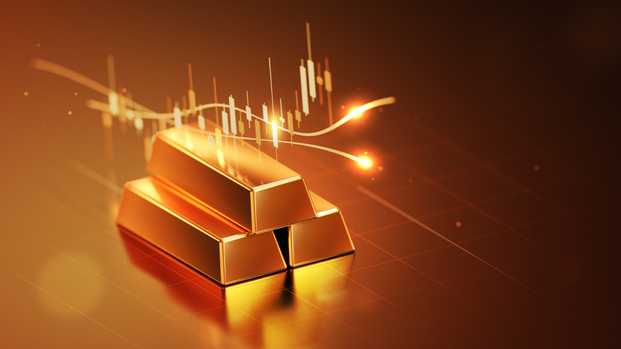 L’or s’emballe, l’argent garde son calme