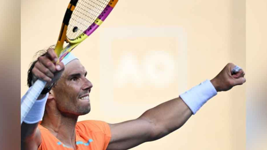 Open d'Australie: Nadal cède un set mais passe au 2e tour