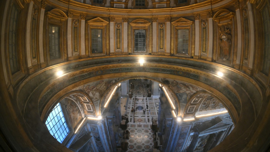 La basilique Saint-Pierre révélée grâce à l'IA