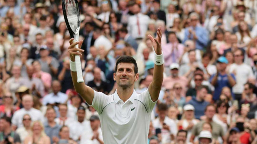 Wimbledon: Djokovic, la 80e historique