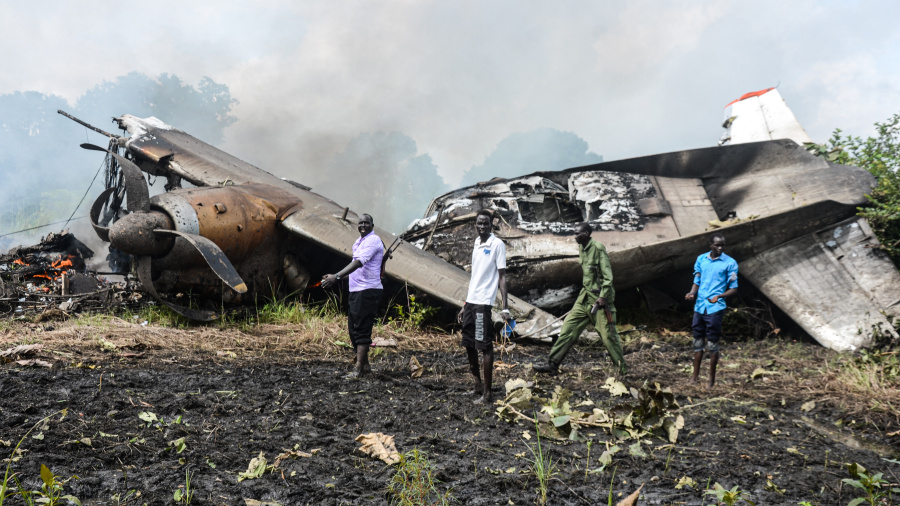 Crash d’un avion au Soudan Sud: au moins 20 morts, un seul survivant