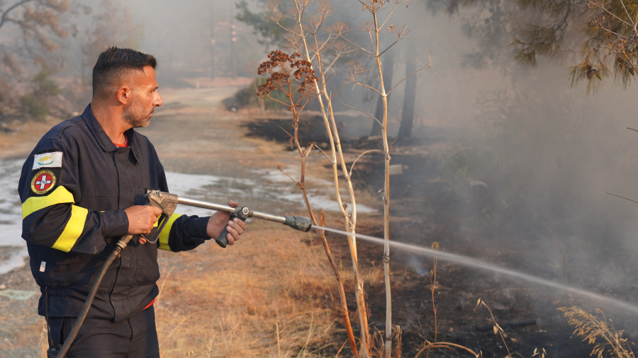 Chypre: l'incendie dévastateur désormais contenu