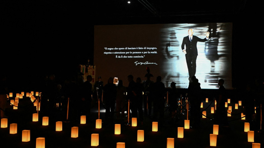 Milan dit adieu à Giorgio Armani, roi de l’élégance