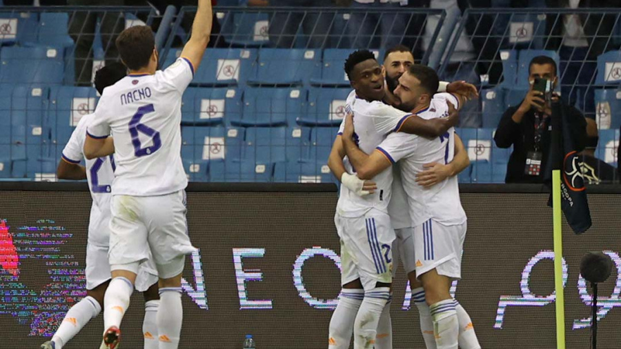 Benzema et Valverde raflent le clasico et hissent le Real en finale de la Supercoupe d’Espagne