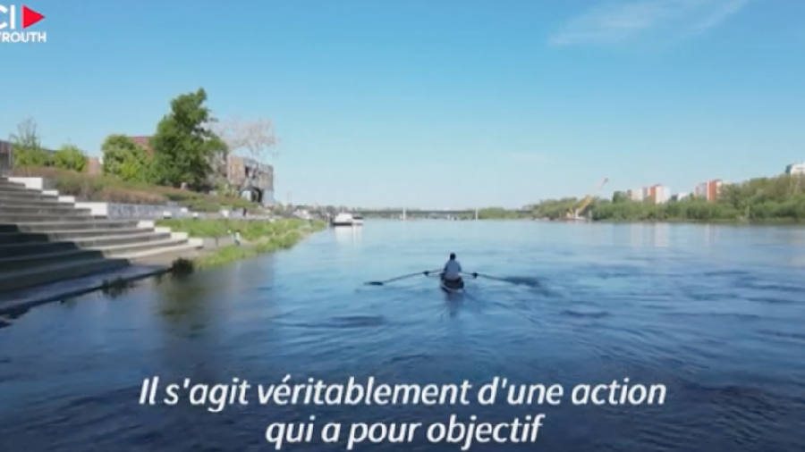 De Varsovie à Paris, ramer contre la pollution
