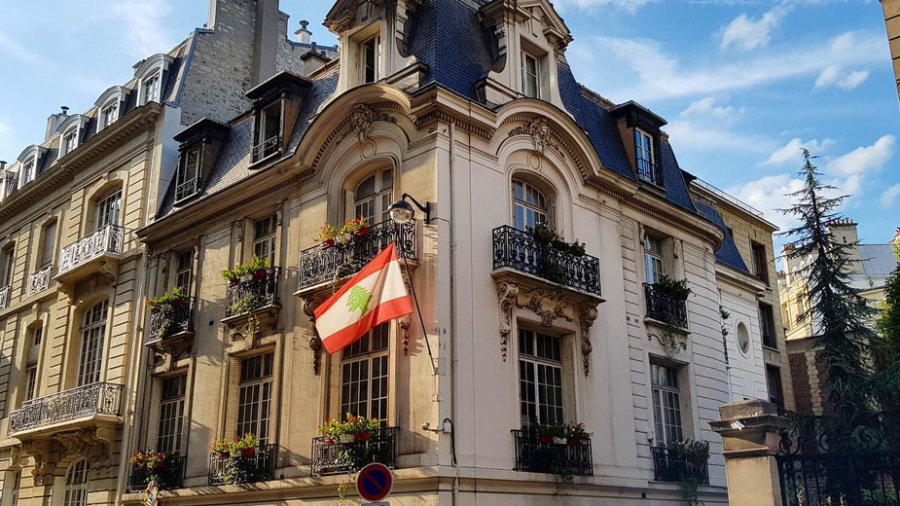 Transfert du consulat du Liban à Paris