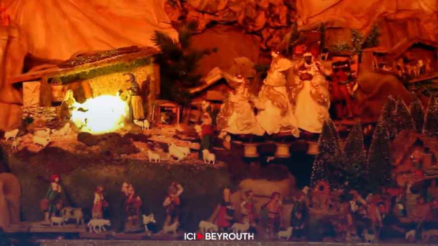 Crèche animée en l’église Saint-Vincent-de-Paul, au centre-ville