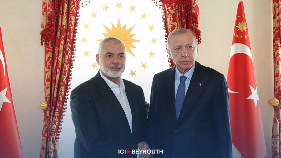 Avec Haniyeh, Erdogan plaide pour l'unité palestinienne