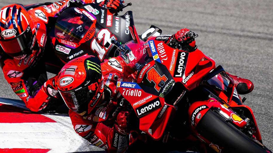 MotoGP: Bagnaia s'impose aux Pays-Bas