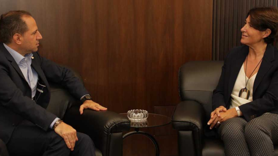 Anne Grillo rencontre Sami Gemayel