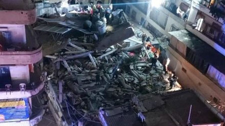 Effondrement d’un immeuble à Tripoli : deux morts