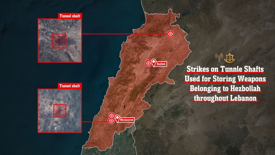 Frappes israéliennes dans la Bekaa et le Liban-Sud