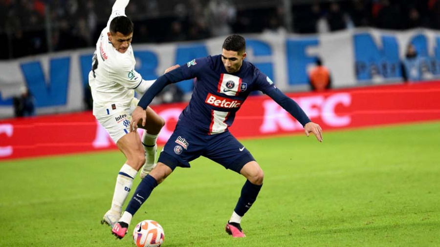 PSG: Hakimi, blessé, forfait contre Lille