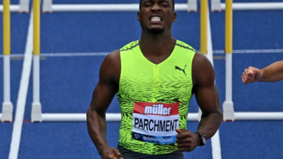 Athlétisme: Hansle Parchment enchaîne à Birmingham
