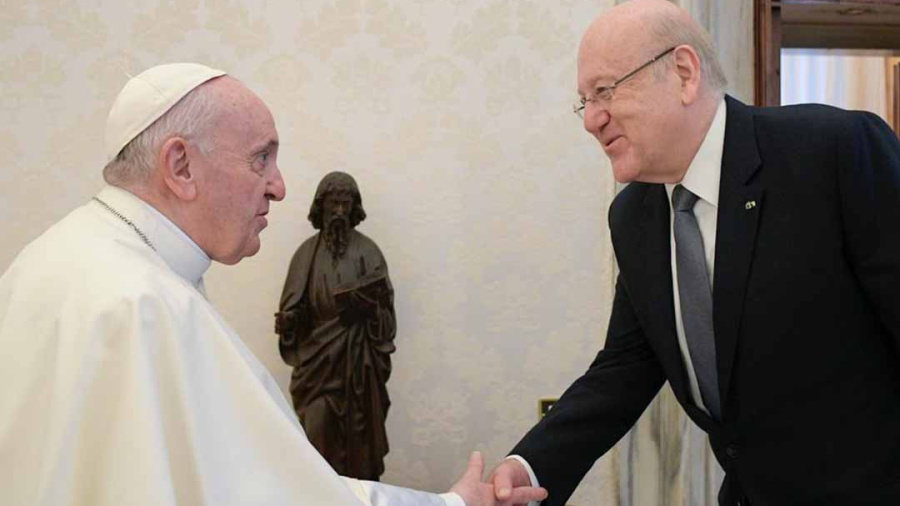 Mikati au Vatican : une percée symbolique dans le mur de la « culture de l’exclusion »