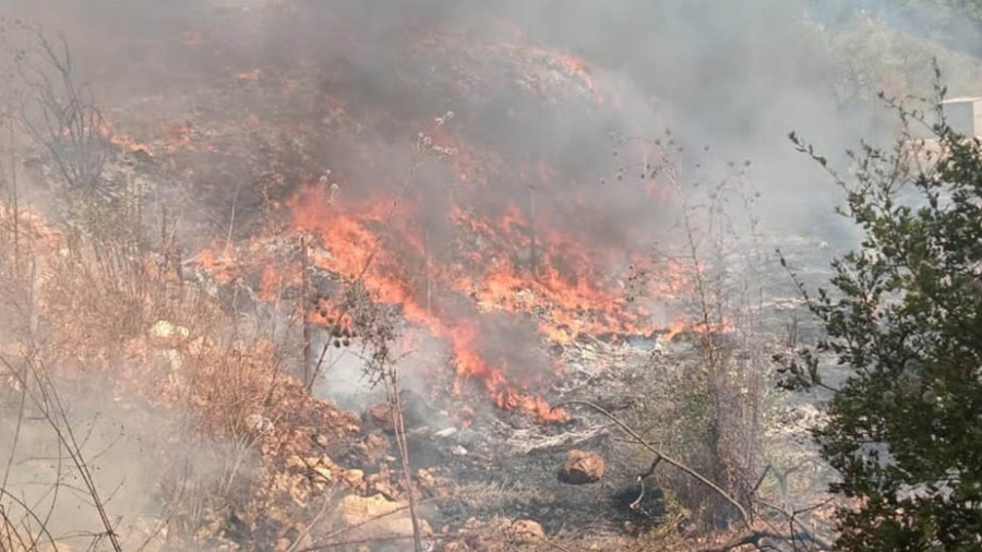 Incendies à Mazboud