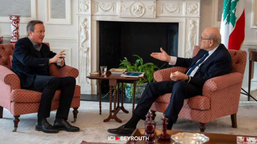 Liban-Sud: Mikati sollicite l’aide de Londres et de Paris