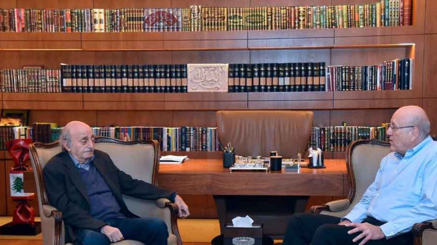 Joumblatt chez Mikati