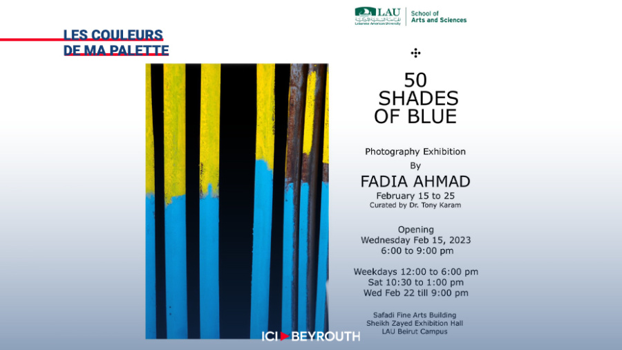 Les multiples nuances de bleu de Fadia Ahmad
