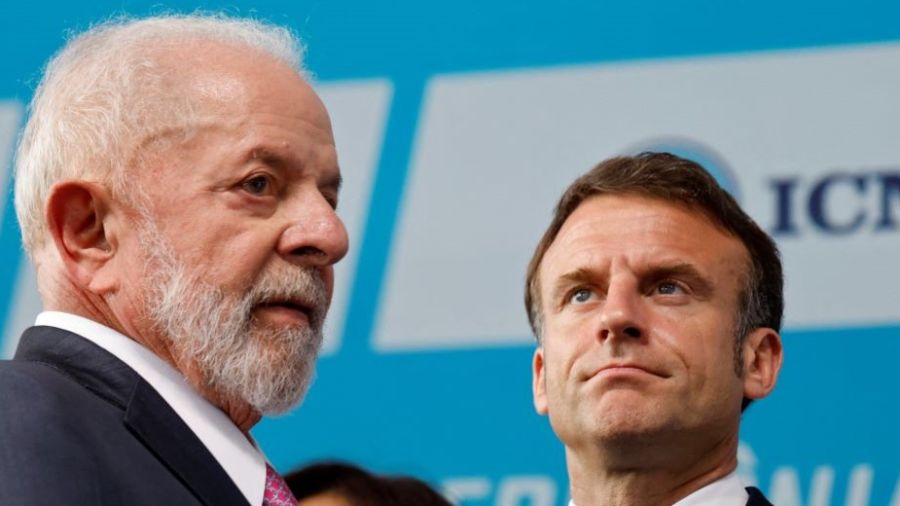 Macron clôture sa visite au Brésil