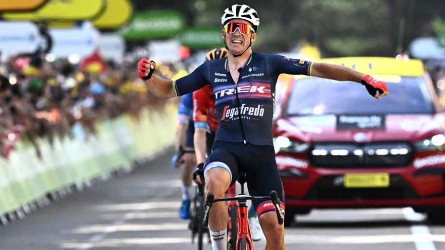 TDF: Pedersen vainqueur à Saint-Étienne