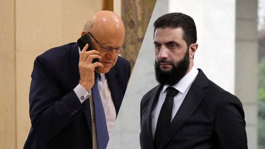 Premier contact entre Mikati et el-Chareh : échanges sur la situation à la frontière et les relations bilatérales