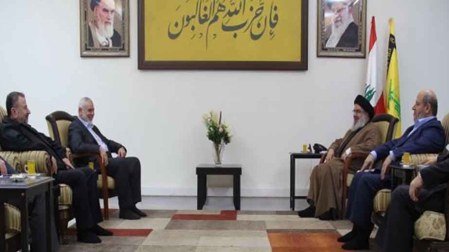 Nasrallah reçoit Haniyeh