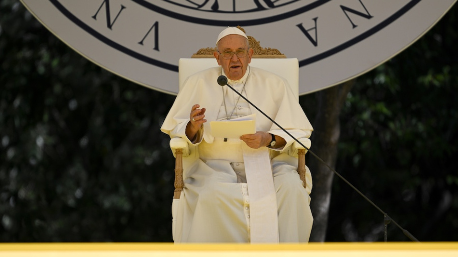 Aux JMJ, le pape insiste sur «l'urgence dramatique»