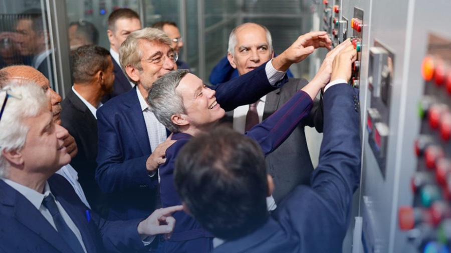 Inauguration de la station de pompage d’eau de Naamé