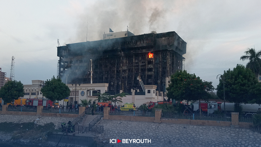 Egypte: un incendie ravage un poste de police à Ismaïlia