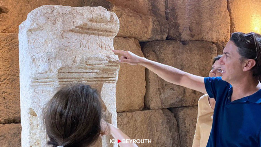 Amos Hochstein à Baalbeck
