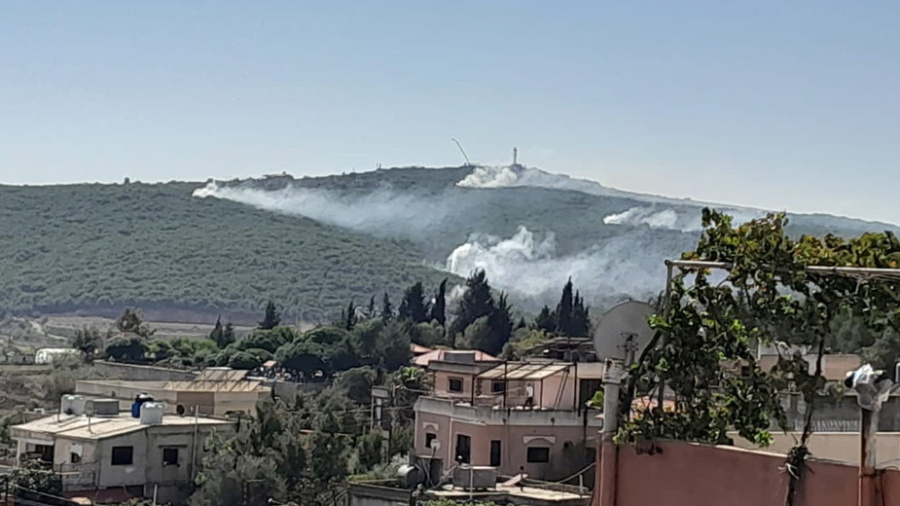 Attaques israéliennes: Les incendies ravagent des vignobles et des oliveraies